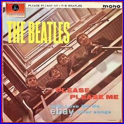 The Beatles Please Please Me UK Mono Parlophone LP Decca Pressing