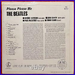 The Beatles Please Please Me UK Mono Parlophone LP Decca Pressing