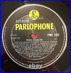 The Beatles Please Please Me UK Mono Parlophone LP Decca Pressing