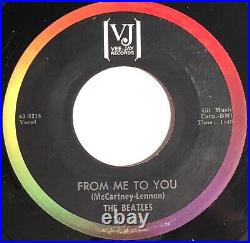 The Beatles / Please Please Me / Vee Jay Rare Picture Sleeve and 45rpm / VG+++