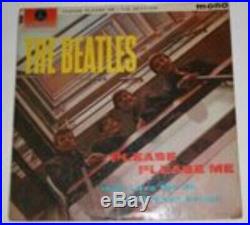 The Beatles Please Please Me Very Rare U. K First Pressing Gold Parlophone Vinyl
