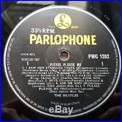 The Beatles Please Please Me Vinyl LP UK -1N/-1N Small Mono Stunning NM