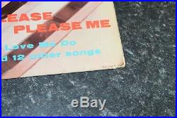 The Beatles Please Please Me Vinyl Lp 1st Uk Pressing Mono Pmc 1202 Blk/gold