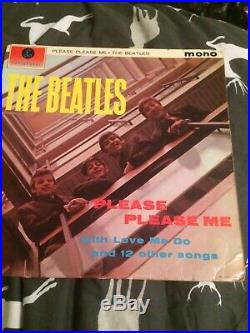 The Beatles Please Please Me Vinyl Lp Mono Original First Pressing 1963
