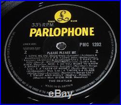 The Beatles Please Please Me Vinyl Lp Uk Early Press Mono Ex+ Pmc 1202