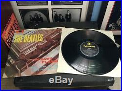 The Beatles Please Please Me Vinyl Lp Uk Parlophone Y/b 5th Press 1g Stamper