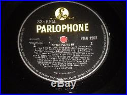 The Beatles Please Please Me Vinyl Record LP Album PMC 1202 PARLOPHONE