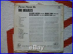 The Beatles Please Please Me Vinyl UK Mono Black Gold 1N/1N Mixed Credits Labels