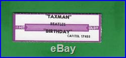 The Beatles RARE! US 45 Capitol S7-17488 Birthday / Taxman BLACK VINYL! RARE