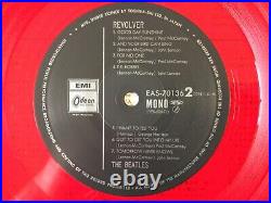 The Beatles REVOLVER1986 UK CUTTING JAPAN LIMITED MONO RED COLOR VINYL WithOBI