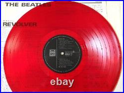 The Beatles REVOLVER1986 UK CUTTING JAPAN LIMITED MONO RED COLOR VINYL WithOBI