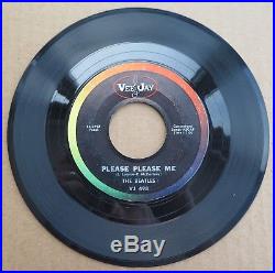 The Beatles Rare Vj 498 Please Please Me / Ask Me Why 45 RPM Vinyl Record