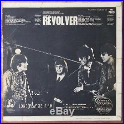 The Beatles Revolver (Parlophone PMC 7009) 1965 1st UK Vinyl Dr. Robert