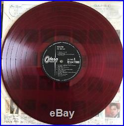 The Beatles Revolver Rare Original Japan 1966 Everclean Red Vinyl Lp