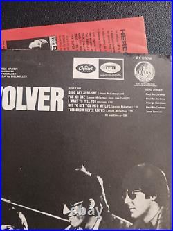 The Beatles Revolver ST 2576 1st TRUE APPLE PRESS Capitol Logo Excellent