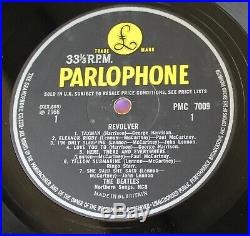 The Beatles Revolver Vinyl Lp Uk First Press Mono Pmc 7009 Dr Robert 606-1 Ex+