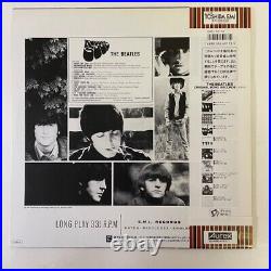 The Beatles Rubber Soul Emi/odeon Eas-70135 Japan Obi Red Vinyl Lp