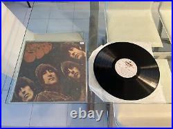 The Beatles Rubber Soul Lp Vinyl Brazil 1966 Mono Sandwich Cover White Label VG+