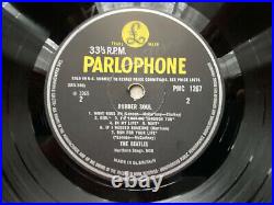 The Beatles Rubber Soul PMC 1267 1st press (579-5 & 580-5) vinyl LP album