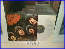 The Beatles Rubber Soul Rare Stereo Silver Stamp On Sleeve Y&b Uk Parlophone Lp