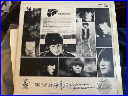 The Beatles Rubber Soul UK Mono First Press -1/-1 Loud Cut Vinyl Lp