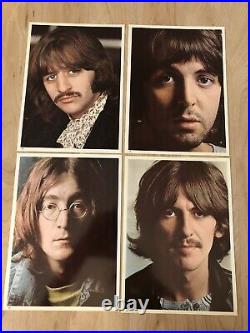 The Beatles S/T White Album 1968 Apple SWBO101 1st US Jacket/Vinyl VG+ Inserts