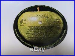 The Beatles S/T White Album White Coloured Vinyl 2LP 1978 UK to US Export RARE