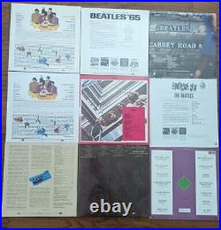 The Beatles SEALED Lot of 9 Vinyl Record Albums -As Is- Rare find New Unopened