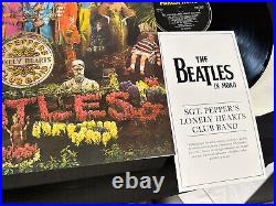 The Beatles SGT. PEPPER Audiophile MONO 180g Vinyl 2014 RARE UK Import Mint