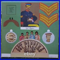 The Beatles SGT PEPPERS 1967 UK'Stereo' LP 1ST Press 2T1A Stamps COMPLETE