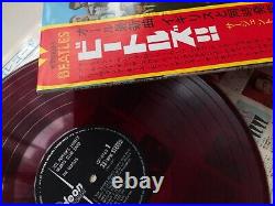 The Beatles SGT. PEPPERS LONLY withOBI JAPAN 1st PRESS ODEON LP OP-8163 RED WAX