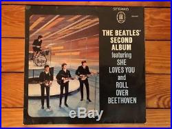 The Beatles Second Album 1964 Odeon ZTOX 5558 German Jacket/Vinyl VG+