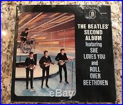 The Beatles -Second Album 1964 Odeon ZTOX 5558 German Jacket/Vinyl VG+US Seller