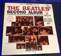 The Beatles Second Album RARE 1978 PROMO Stamp VINYL SEALED! #'d MINT ST2080