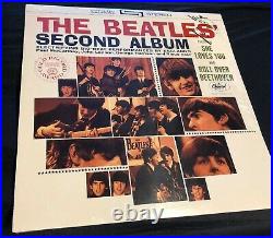 The Beatles Second Album RARE 1978 PROMO Stamp Vinyl SEALED! #'d MINT ST2080
