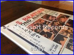 The Beatles Second Album RARE Japan HALF OBI First Press Red Odeon Japanese ROCK
