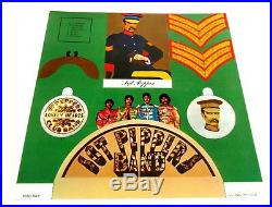 The Beatles-Sergeant Pepper's LP 1987 Limited Australian RED Vinyl G/F PCSO-7027