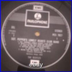 The Beatles'Sgt Pepper' 1970 UK stereo pressing gate PCS 7027 NM
