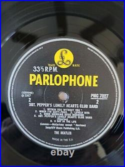 The Beatles Sgt Pepper Lhcb Mono 180 Gram Remastered 2014 Vinyl Ex/nm