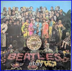 The Beatles Sgt Pepper's Lonely Hearts Club Band 1967 1st MONO inner cutouts NM