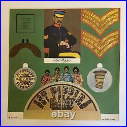 The Beatles Sgt Pepper's Lonely Hearts Club Band 1978 Marble Color Wax (NM)