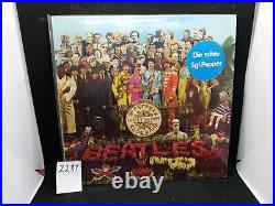 The Beatles Sgt Pepper's Lonely Hearts Club Band Capitol Ger. Record Album Vinyl