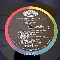 The Beatles Sgt. Pepper's Lonely Hearts Club Band LP Capitol Records MAS-2653