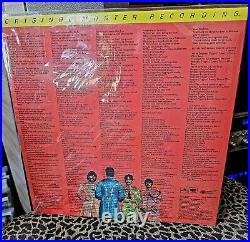 The Beatles Sgt. Pepper's, Mobile Fidelity 80's Vinyl, New (Other)