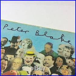 The Beatles'Sgt. Pepper's' PCS7027 Vinyl LP Signed Peter Blake! Rare