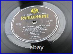 The Beatles Sgt Peppers 1969 Stereo No Sold In Uk Black & Yellow Parlophone