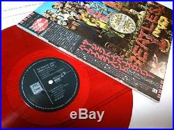 The Beatles Sgt. Peppers Japan Original 1982 Uk Cutting Limited Mono Red Vinyl
