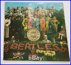 The Beatles Sgt Peppers Lonely Hearts Club Band Rare 4th Proof-Vinyl/Cover EX+