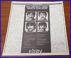The Beatles Sgt. Peppers Lonely Hearts Club Band Stereo Lp Vinyl Odeon Japan 82