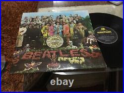 The Beatles. Sgt Peppers Lonely Hearts Club Band1967.1st Pressing. Vinyl Record